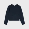 Maglione girocollo in cashmere senza cuciture Maglione girocollo in cashmere senza cuciture