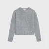 Maglione girocollo in cashmere senza cuciture Maglione girocollo in cashmere senza cuciture