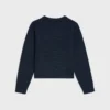 Maglione girocollo in cashmere senza cuciture Maglione girocollo in cashmere senza cuciture