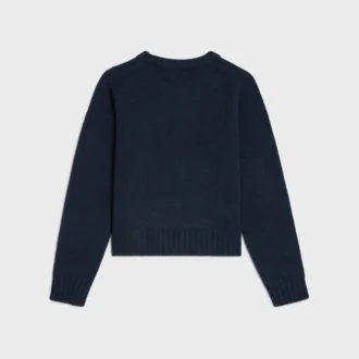 Maglione girocollo in cashmere senza cuciture