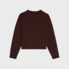 Maglione girocollo in cashmere senza cuciture Maglione girocollo in cashmere senza cuciture