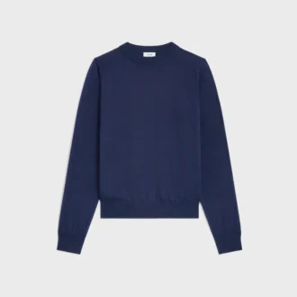 Maglione girocollo in cashmere sottile