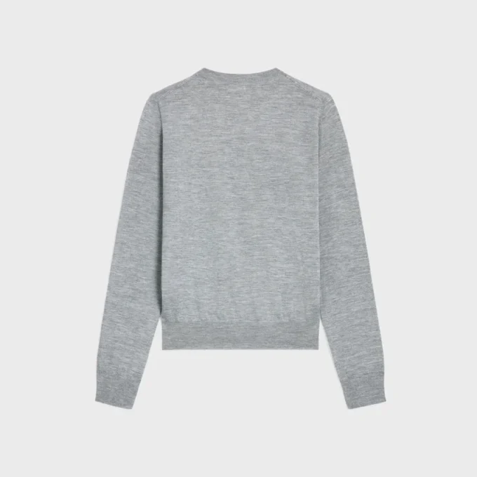 Maglione girocollo in cashmere sottile Maglione girocollo in cashmere sottile