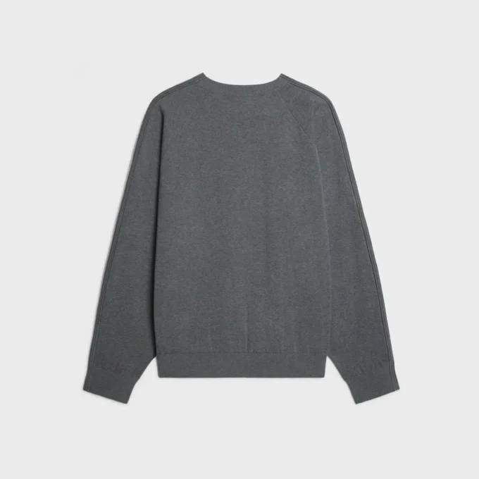 Maglione girocollo in cotone Maglione girocollo in cotone