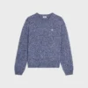Maglione girocollo in lana e cashmere Maglione girocollo in lana e cashmere