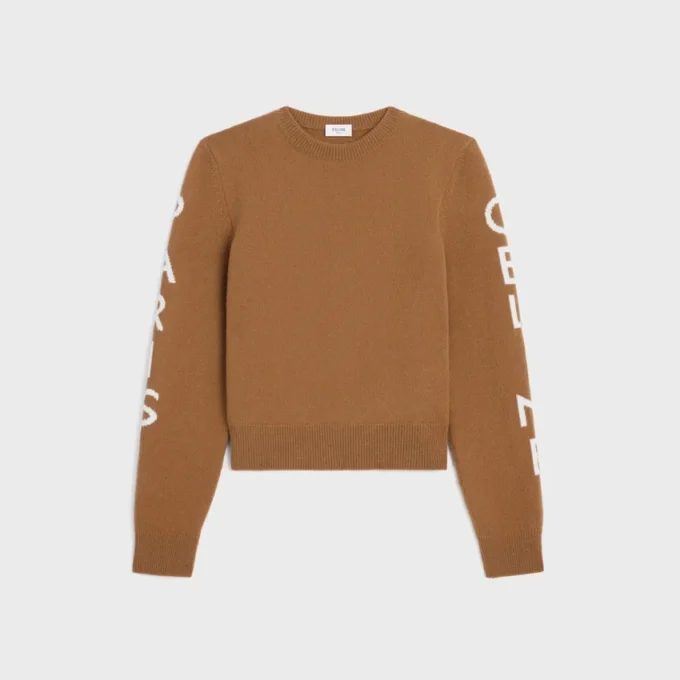Maglione girocollo in lana e cashmere Maglione girocollo in lana e cashmere