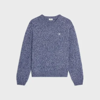 Maglione girocollo in lana e cashmere