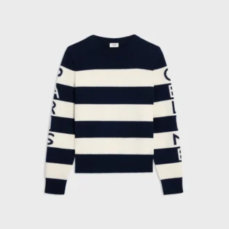 Maglione girocollo in lana e cashmere