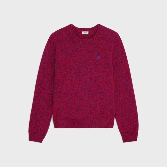 Maglione girocollo in lana e cashmere Maglione girocollo in lana e cashmere