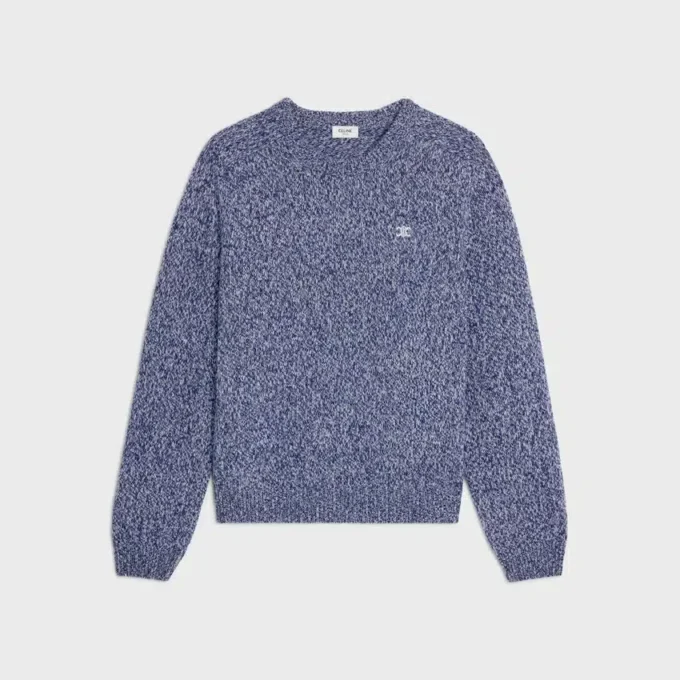 Maglione girocollo in lana e cashmere Maglione girocollo in lana e cashmere