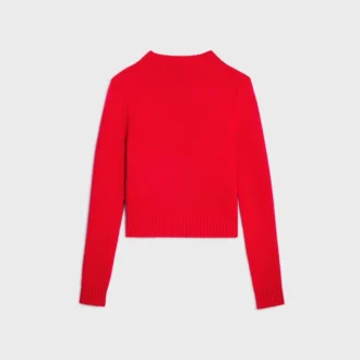 Maglione girocollo in lana e cashmere