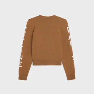 Maglione girocollo in lana e cashmere