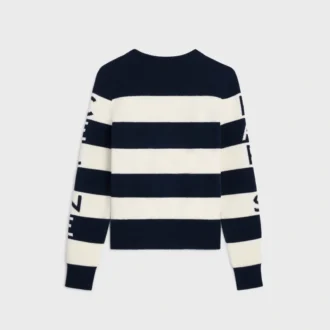 Maglione girocollo in lana e cashmere