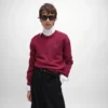 Maglione girocollo in lana e cashmere Maglione girocollo in lana e cashmere