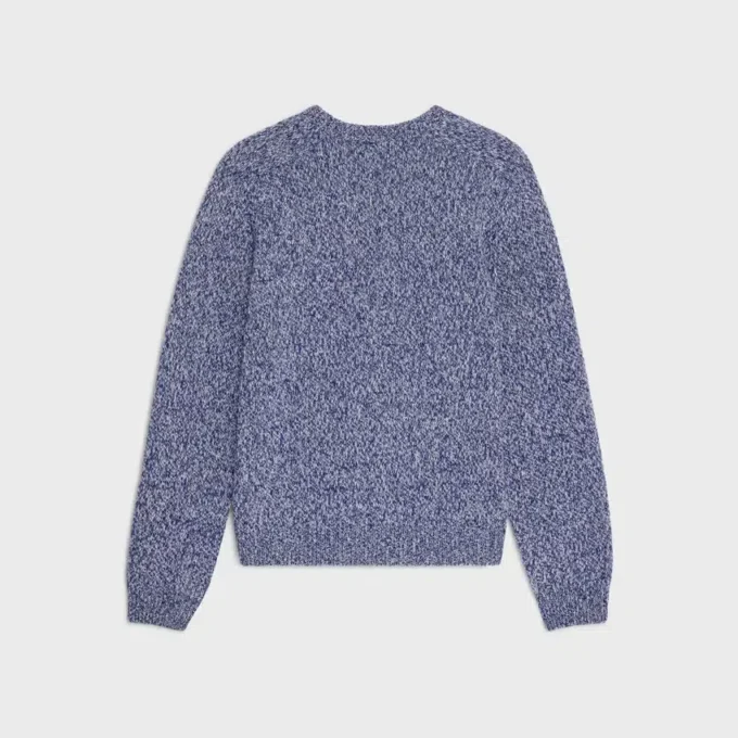 Maglione girocollo in lana e cashmere Maglione girocollo in lana e cashmere