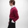 Maglione girocollo in lana e cashmere Maglione girocollo in lana e cashmere