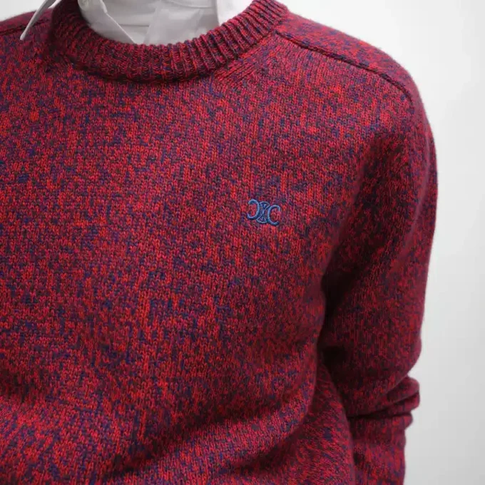 Maglione girocollo in lana e cashmere Maglione girocollo in lana e cashmere