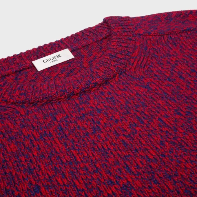 Maglione girocollo in lana e cashmere Maglione girocollo in lana e cashmere