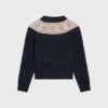 Maglione girocollo in lana Fair Isle Triomphe