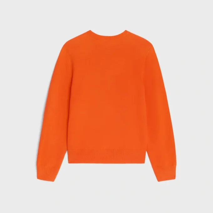 Maglione girocollo in lana fine Maglione girocollo in lana fine