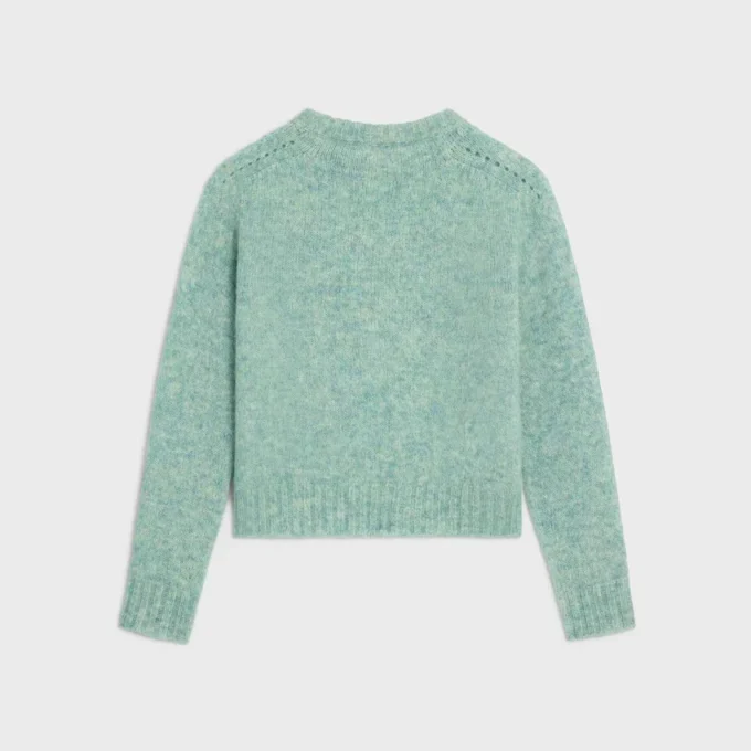 Maglione girocollo in lana Shetland Maglione girocollo in lana Shetland