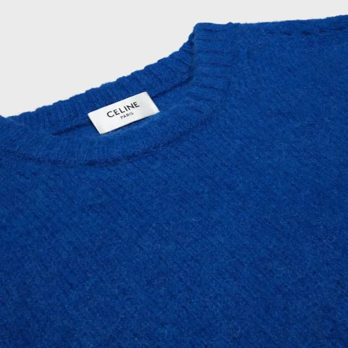 Maglione girocollo in lana Shetland Maglione girocollo in lana Shetland