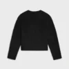 Maglione girocollo in mohair spazzolato Maglione girocollo in mohair spazzolato
