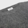 Maglione girocollo in mohair spazzolato Maglione girocollo in mohair spazzolato