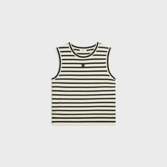 Maglione marinière senza maniche Triomphe in lana