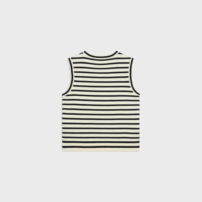 Maglione marinière senza maniche Triomphe in lana Maglione marinière senza maniche Triomphe in lana