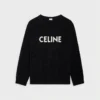 Maglione oversize CELINE in lana a coste