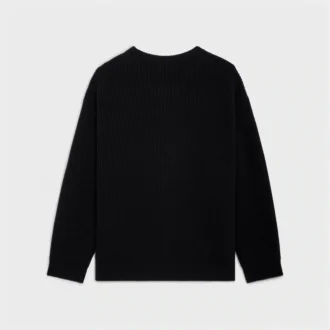 Maglione oversize CELINE in lana a coste