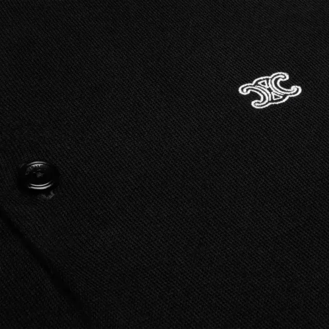 Maglione polo in cotone pregiato Maglione polo in cotone pregiato