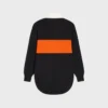 Maglione polo oversize in lana Maglione polo oversize in lana