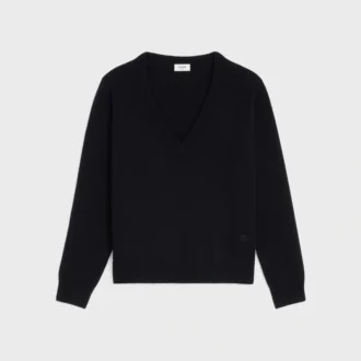 Maglione Triomphe con scollo a V in cashmere Heritage