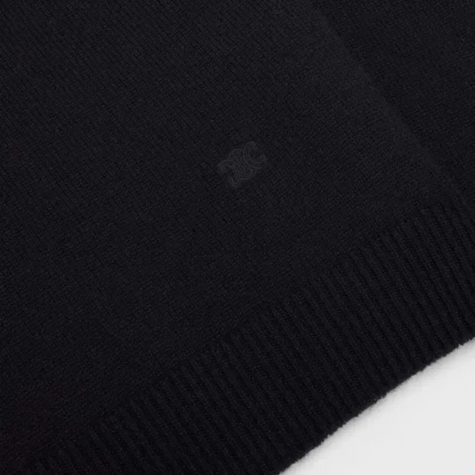 Maglione Triomphe con scollo a V in cashmere Heritage Maglione Triomphe con scollo a V in cashmere Heritage