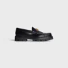 Margaret Loafer con Triomphe in pelle di toro lucida Margaret Loafer con Triomphe in pelle di toro lucida