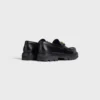 Margaret Loafer con Triomphe in pelle di toro lucida Margaret Loafer con Triomphe in pelle di toro lucida