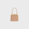 Minaudière Lana di CELINE in pelle di vitello scamosciata con strass Triomphe Minaudière Lana di CELINE in pelle di vitello scamosciata con strass Triomphe