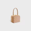 Minaudière Lana di CELINE in pelle di vitello scamosciata con strass Triomphe Minaudière Lana di CELINE in pelle di vitello scamosciata con strass Triomphe