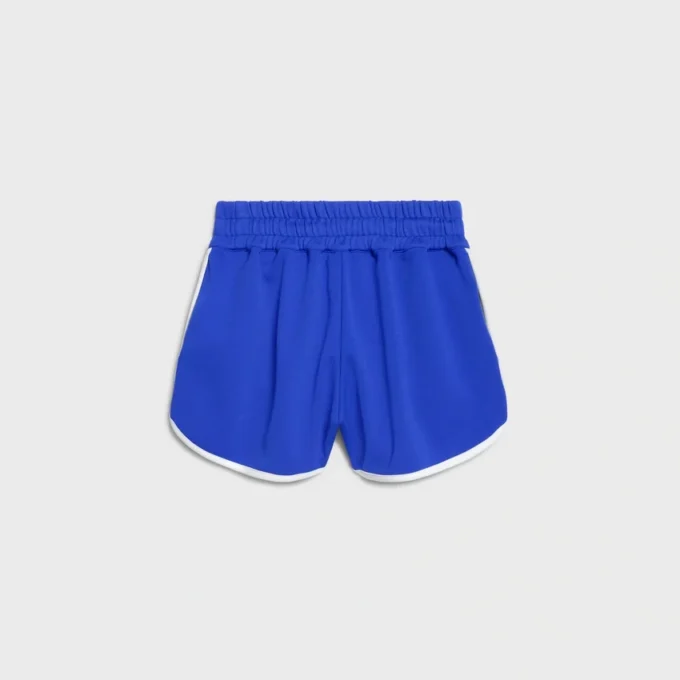 Mini shorts in jersey double face