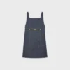 Miniabito a impero in denim Raw Wash Miniabito a impero in denim Raw Wash