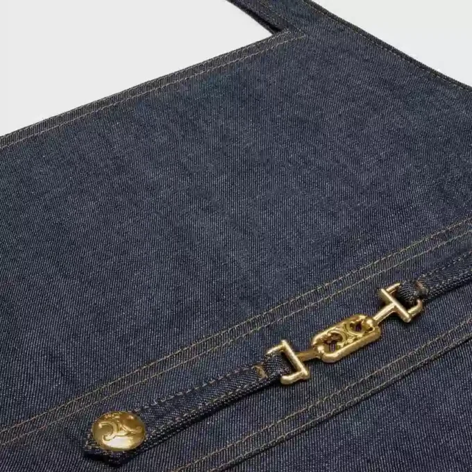 Miniabito a impero in denim Raw Wash Miniabito a impero in denim Raw Wash