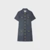 Miniabito in denim raw wash Miniabito in denim raw wash