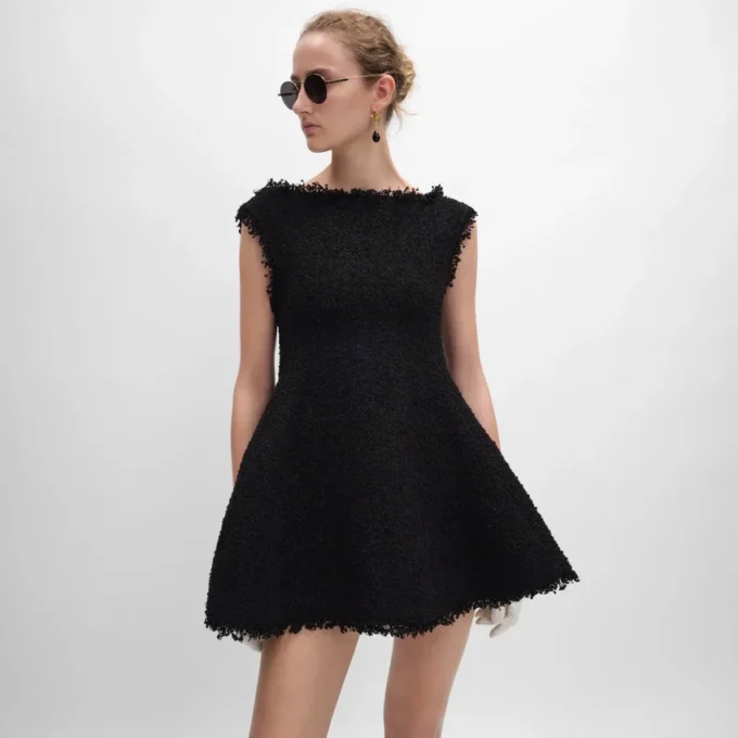 Miniabito in maglia Natte
