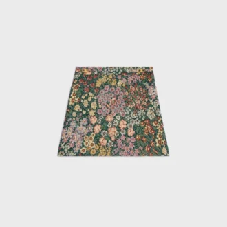 Minigonna in jacquard di cotone