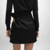 Minigonna in lana mohair