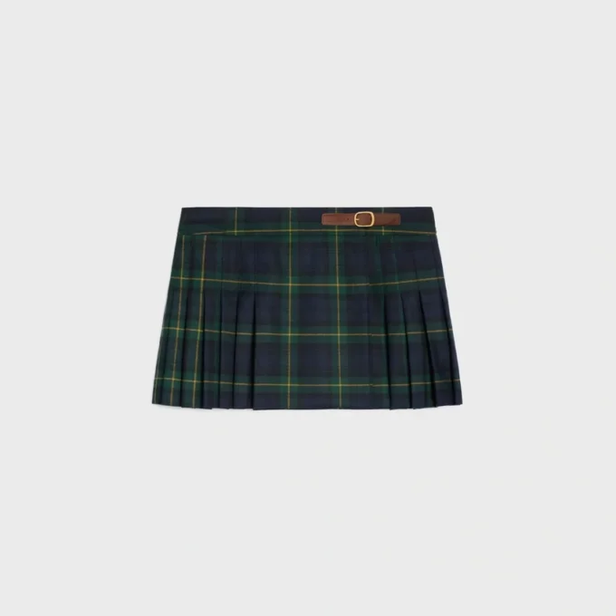 Minigonna kilt in lana tartan Minigonna kilt in lana tartan