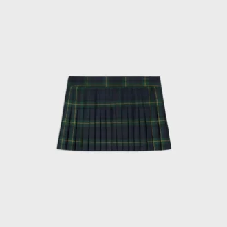 Minigonna kilt in lana tartan