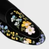 Mocassini Aura in velluto ricamato con fiori Mocassini Aura in velluto ricamato con fiori